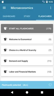 Microeconomics android App screenshot 1